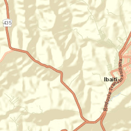 Ibaiti Street Map