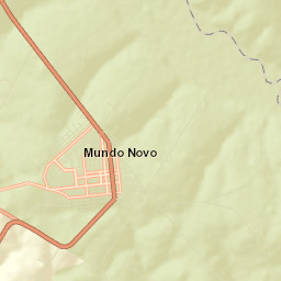 Mundo Novo Street Map