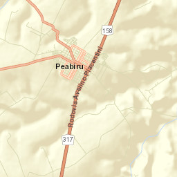 Peabiru Street Map