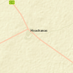 Hoachanas Street Map