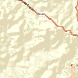 Curiúva Street Map