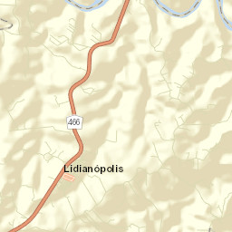 Lidianópolis Street Map