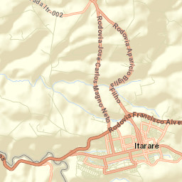 Itararé Street Map