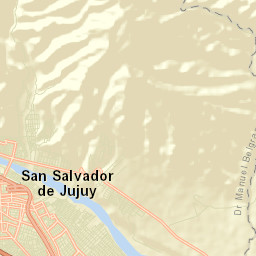 San Salvador de Jujuy Street Map