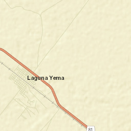 Laguna Yema Street Map