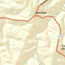 Jesuítas Street Map