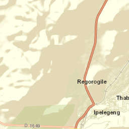 Thabazimbi Street Map