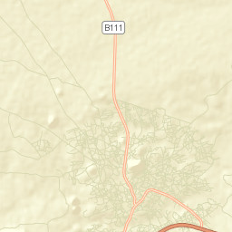 Thamaga Street Map