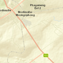 Modimolle Street Map