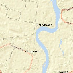 Kalkie Street Map