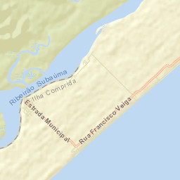 Ilha Comprida Street Map