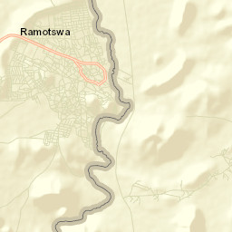 Ramotswa Street Map