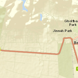 Warmbaths Street Map