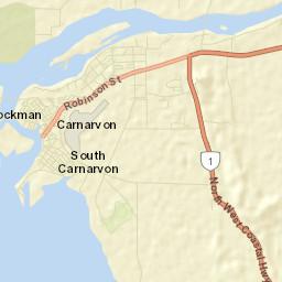Carnarvon Street Map