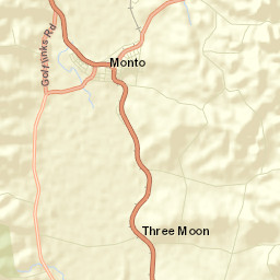 Monto Street Map