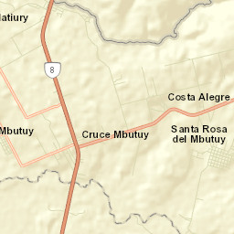 Mbutuý Street Map