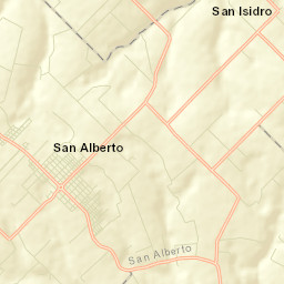 San Alberto Street Map