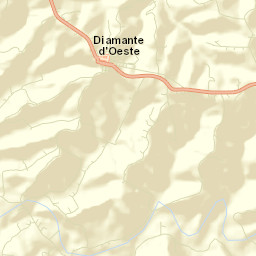 Diamante d'Oeste Street Map