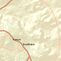 Kanye Street Map