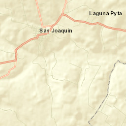 San Joaquín Street Map