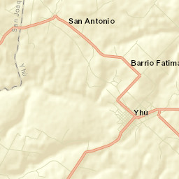 Yhú Street Map