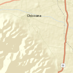 Chicoana Street Map