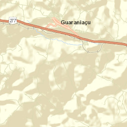 Guaraniaçu Street Map
