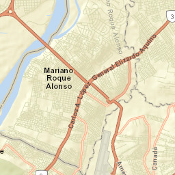 Mariano Roque Alonso Street Map