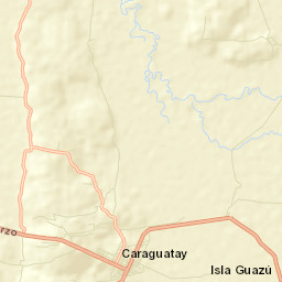 Caraguatay Street Map