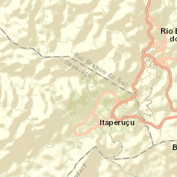 Itaperuçu Street Map