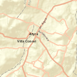 Atyrá Street Map