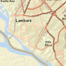 Villa Elisa Street Map
