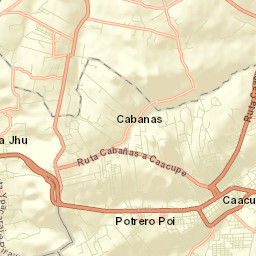 Caacupé Street Map