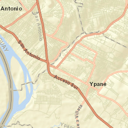 San Antonio Street Map