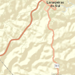 Laranjeiras do Sul Street Map