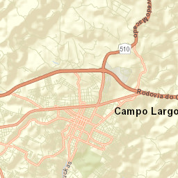 Campo Largo Street Map
