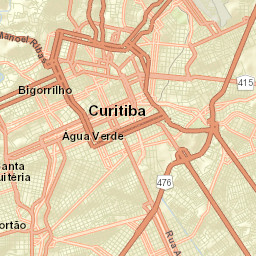 Curitiba Street Map