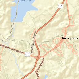 Piraquara Street Map