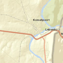 Komatipoort Street Map