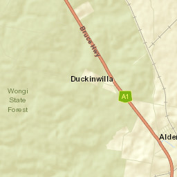 Aldershot Street Map