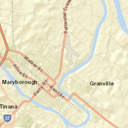Granville Street Map