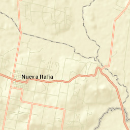 Nueva Italia Street Map