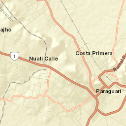 Paraguarí Street Map