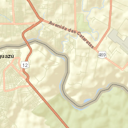 Puerto Iguazú Street Map