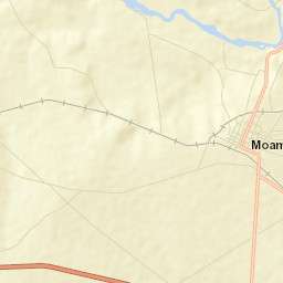Moamba District Street Map