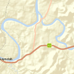 Gayndah Street Map