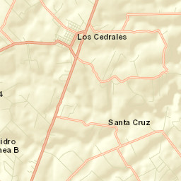 Cedrales Street Map