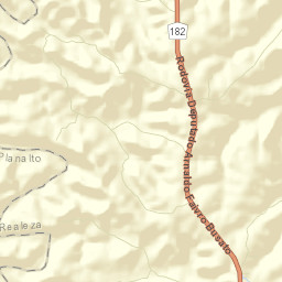 Realeza Street Map