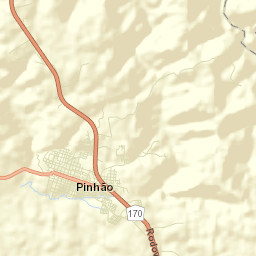 Pinhão Street Map