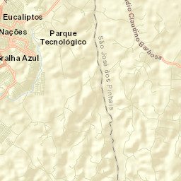 Fazenda Rio Grande Street Map